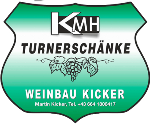 Logo Weinbau und Turnerschänke Kicker
