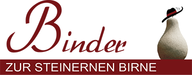 Logo Mostheuriger Steinerne Birne (Familie Binder)
