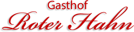 Logo Gasthof Roter Hahn