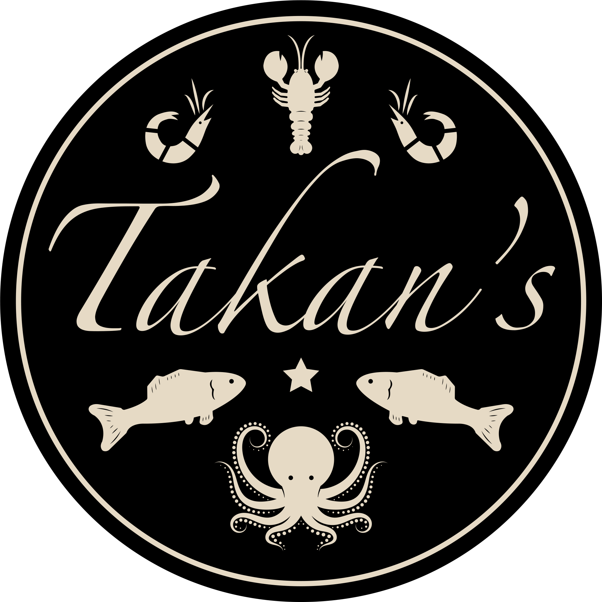 Logo Takan's Fischrestaurant