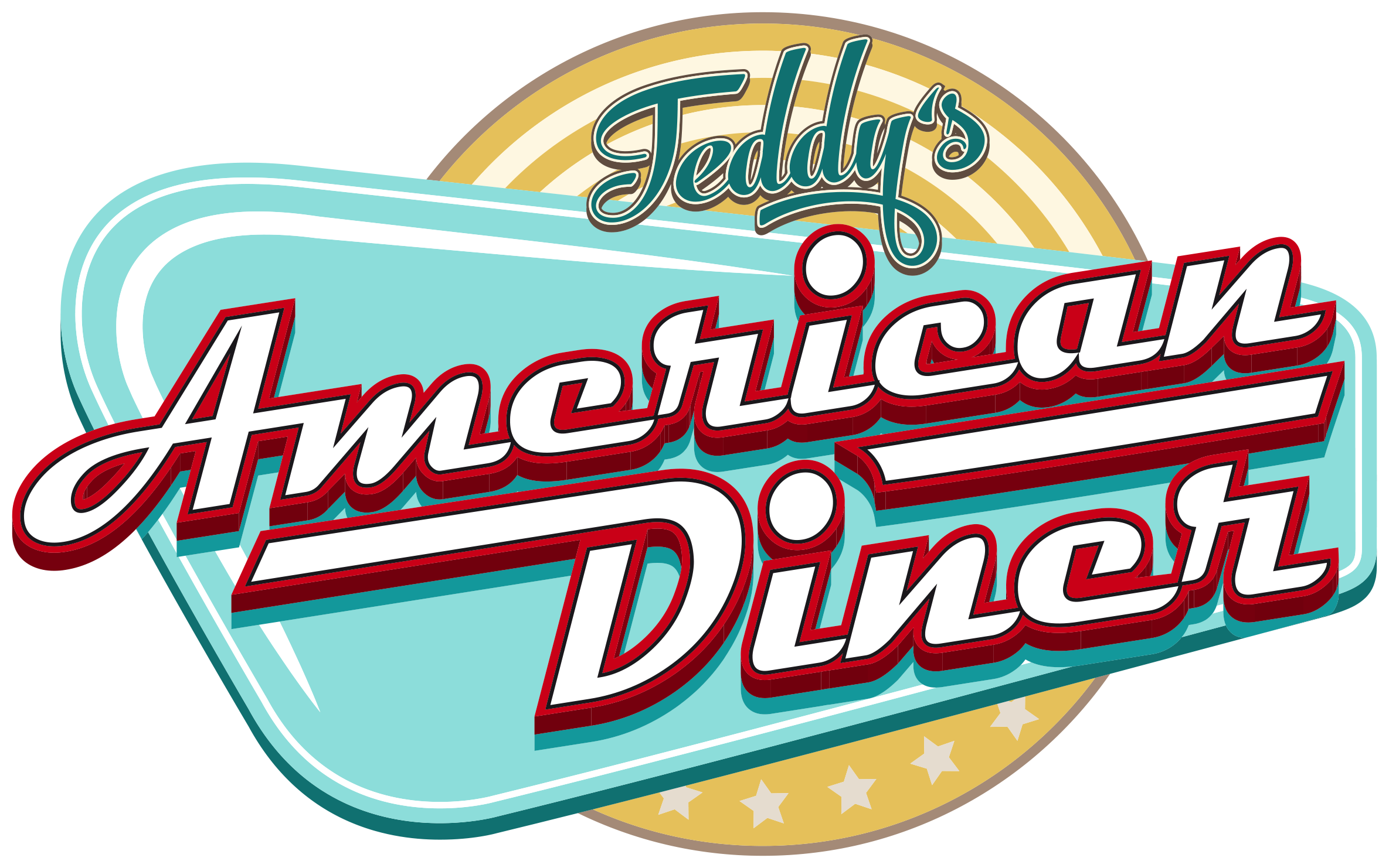 Logo Teddy's American Diner