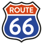 Logo Route 66 Fehr – Classic Cars & Prime Steaks