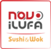 Logo NOVOILUFA Sushi & Wok